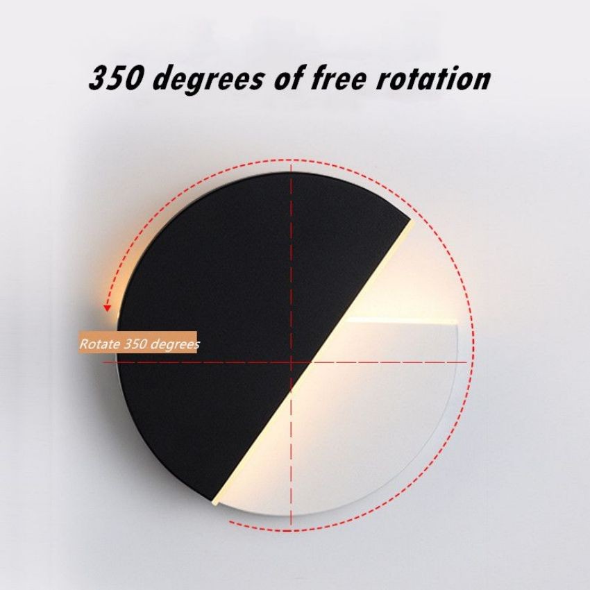 Creative Eclipse Rotatable Wall Lamp