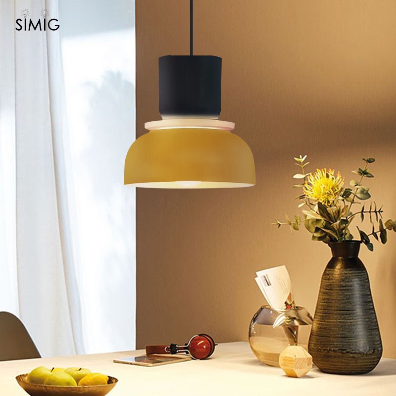 MACRI Color Block Nordic Pendant Light for Living Room