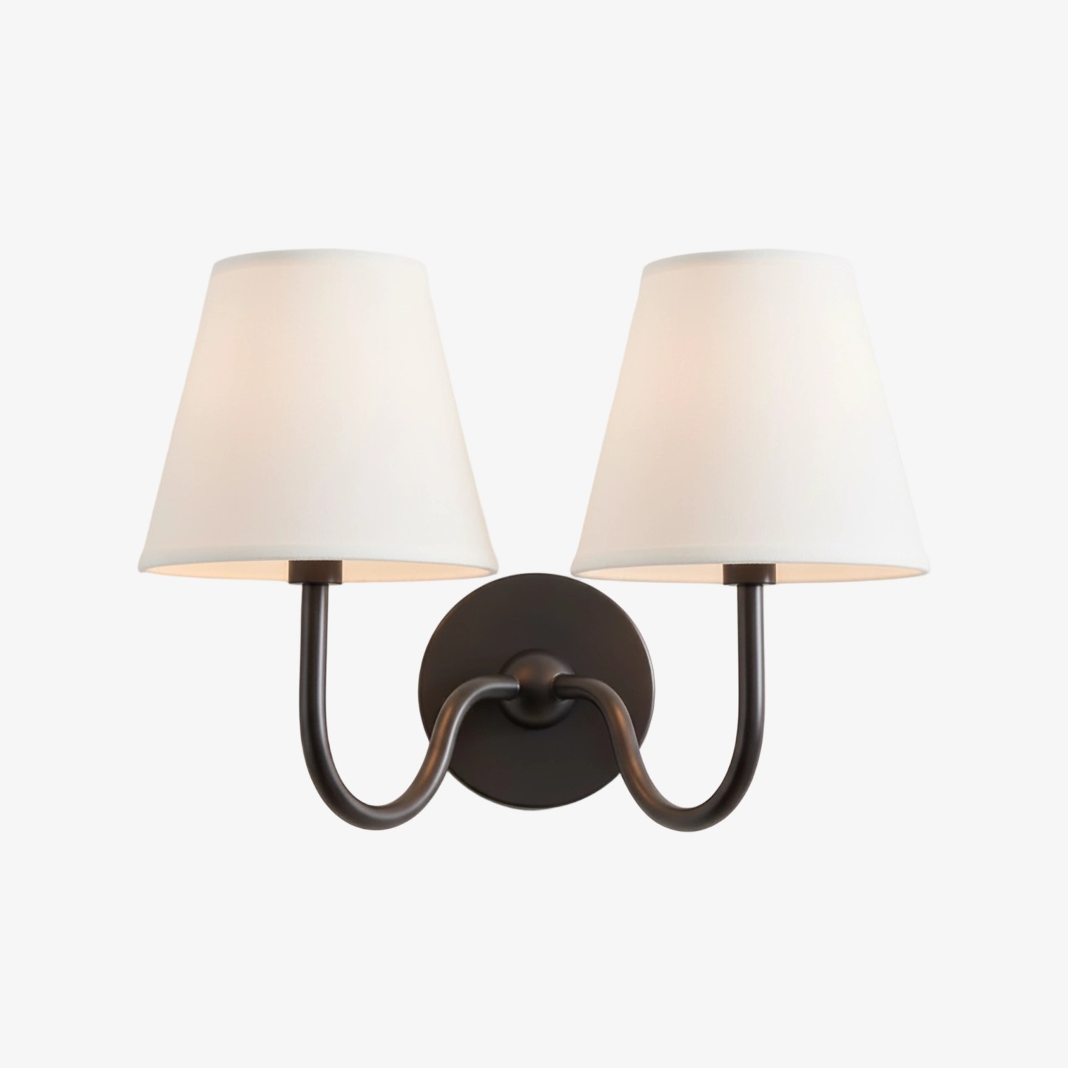 Luvora Modern Pleated Shade Wall Lamp for Bedroom & Living Room T036