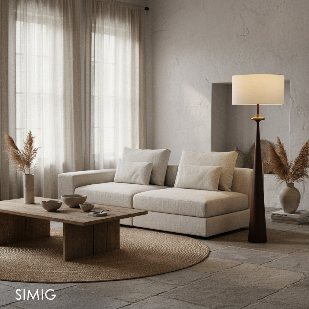 Putney Metal Floor Lamp – Minimalist Design for Bedrooms & Offices T426