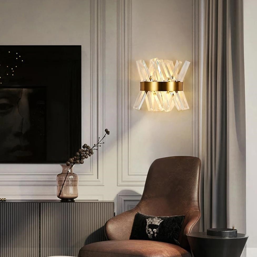 Modern Luxury Crystall Bedside Wall Light G41