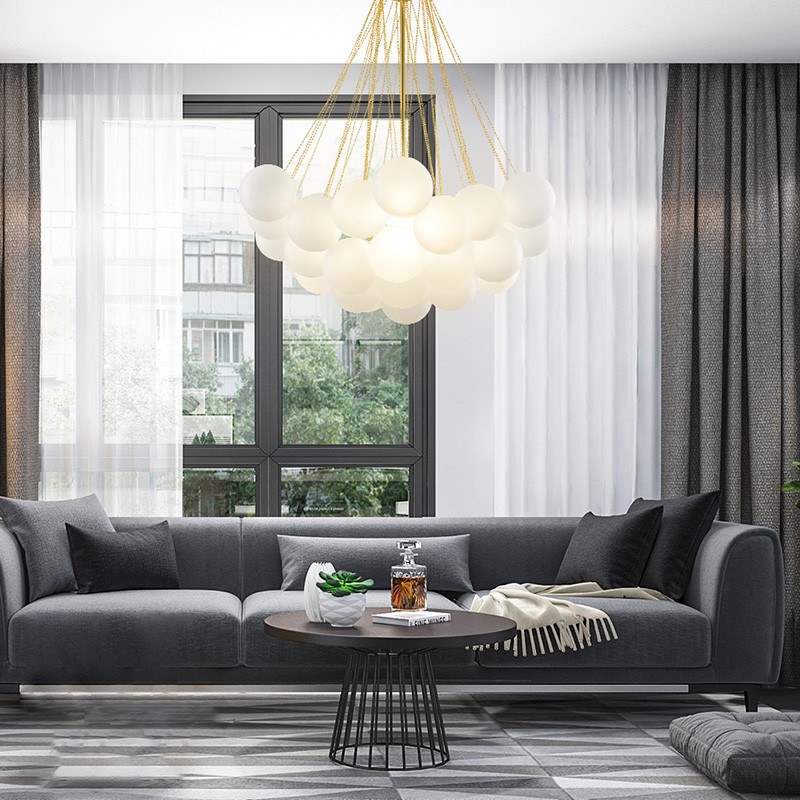 Cloud Orb Chandelier