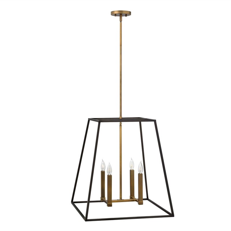 Trapezium Cage Pendant Light