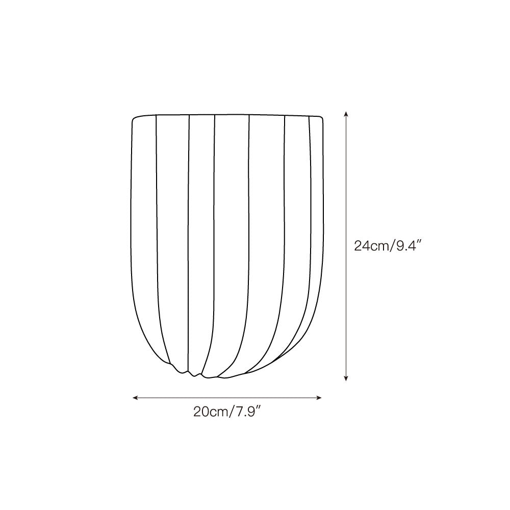 Ariel Fluted Wall Lamp T1899