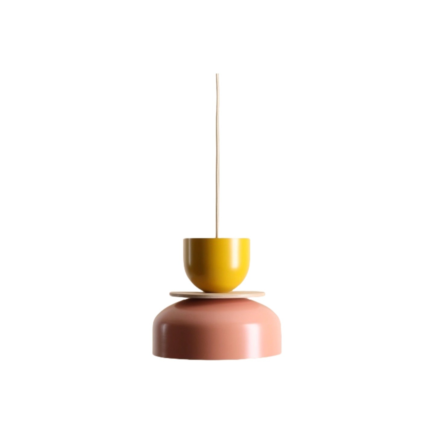 Modern Dual‑Shade Pendant Lamp With Scandinavian Style S227