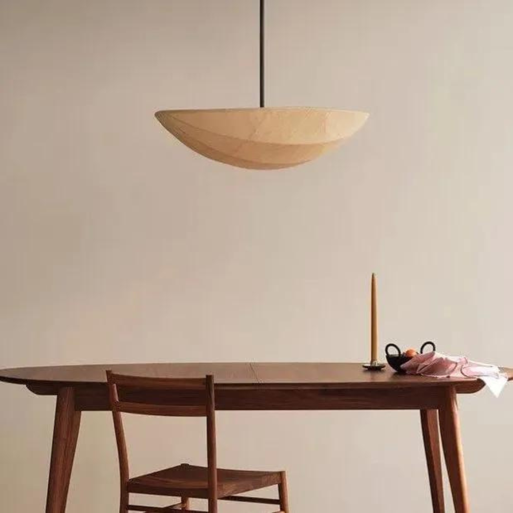 The Wabi-Sabi Canvas Linen Ceiling Light T2007