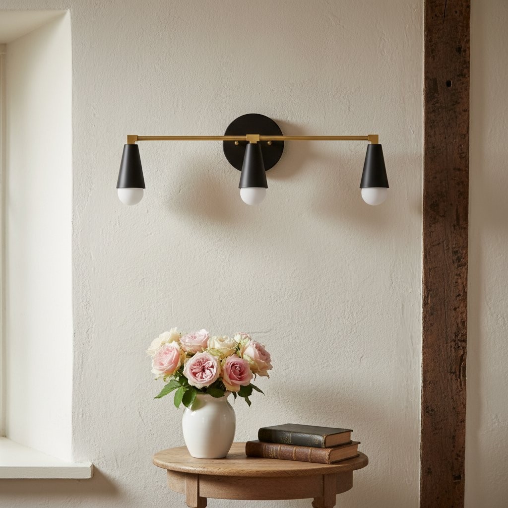 Pyralis Cone 3 Light Vanity Light - Modern Sconce T301