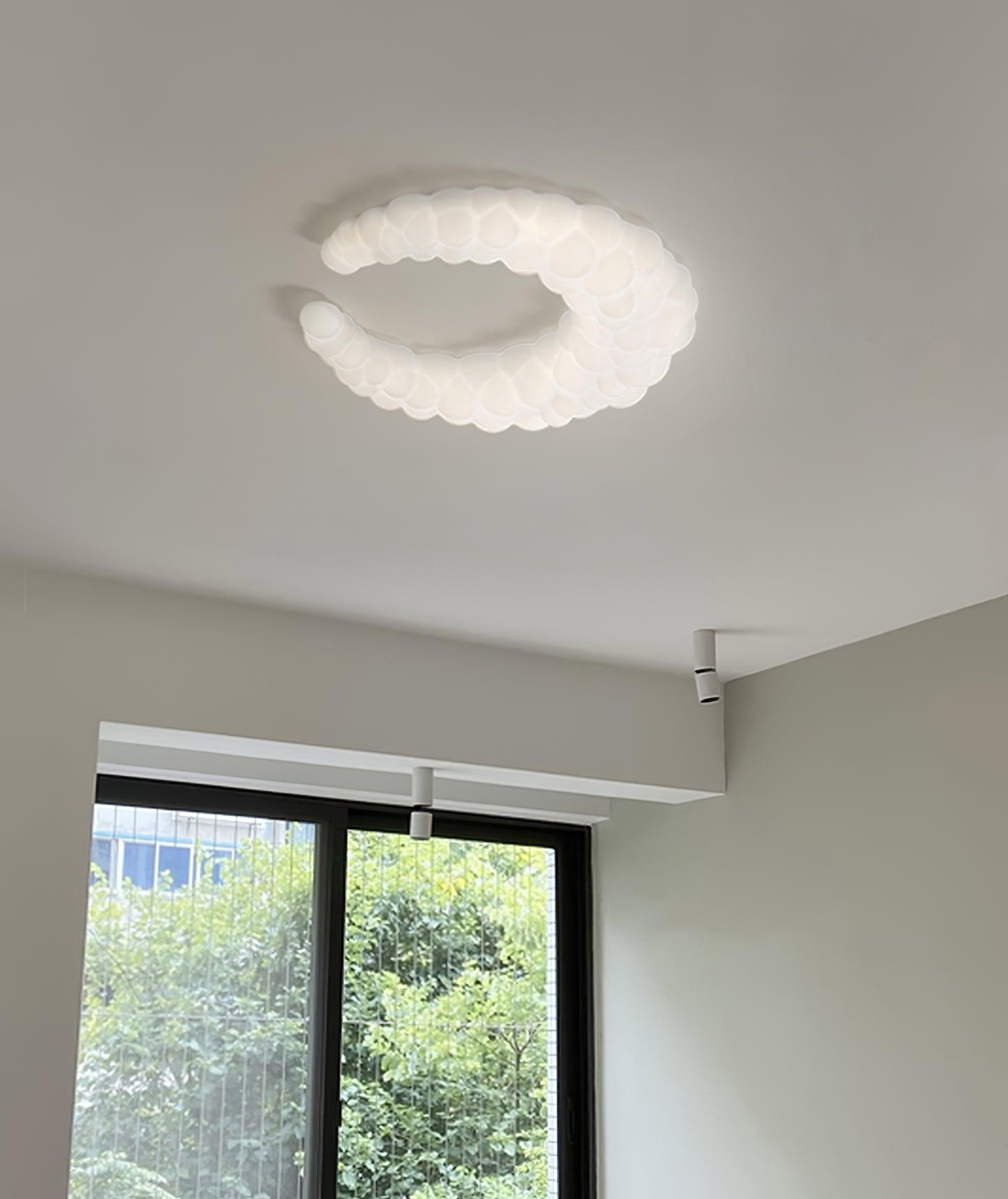 Cream Style Moon Ceiling Lamp M478