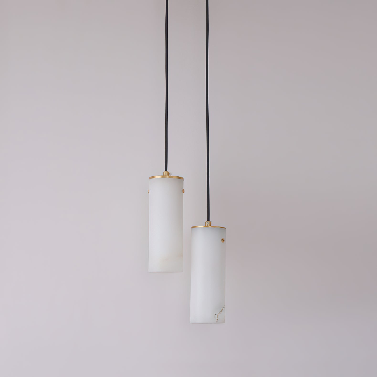 Nula Vertical Alabaster Pendant Light T1650