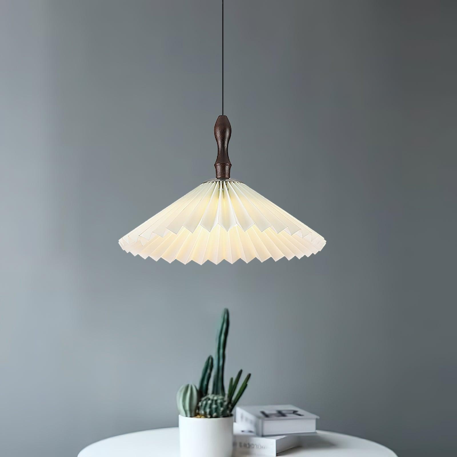 Simple White Flower Paper Pendant Lamp M552