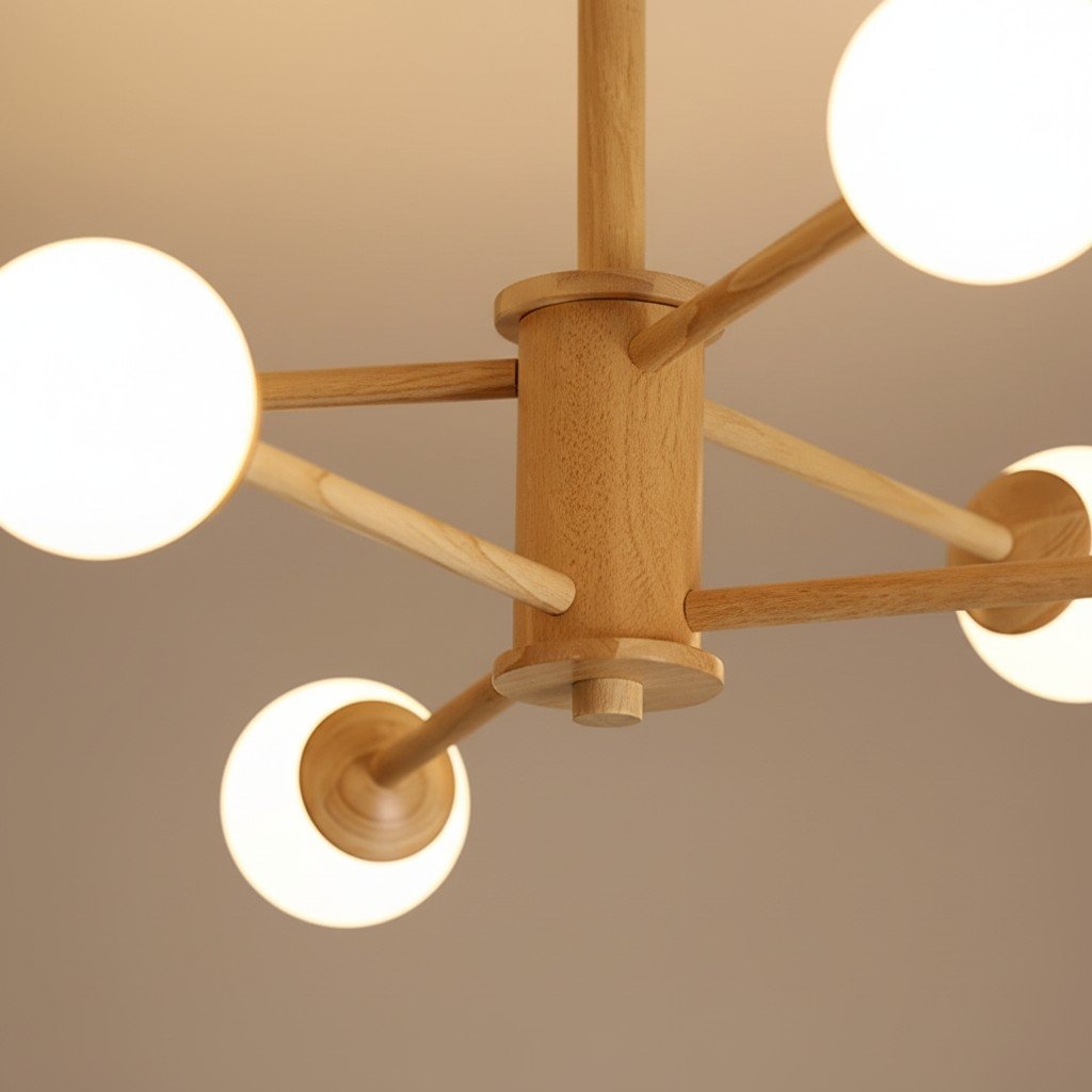 Orrise Molecular Design Ceiling Lamp - Artistic Branch Lighting Chandelier for Home Spaces T526