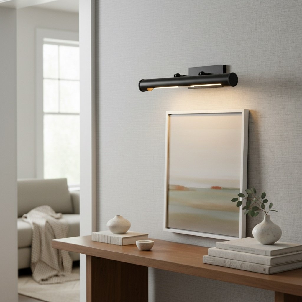 Modo Picture Light - Classic Arch Design Brass Art Light for Gallery Wall T600