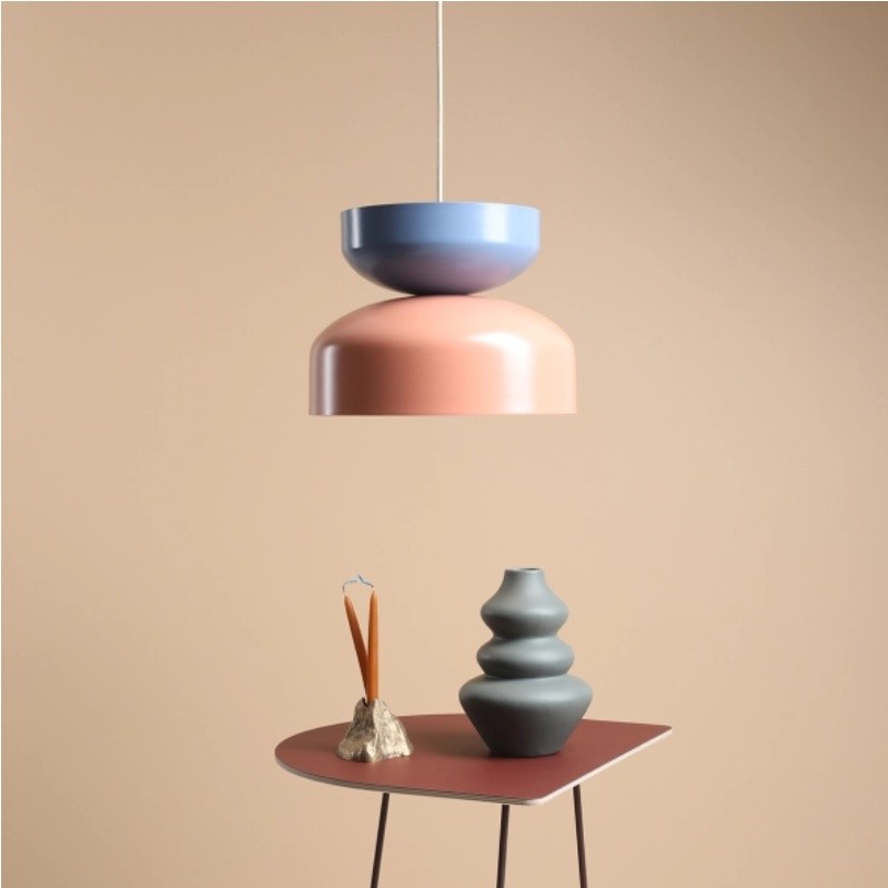 Contemporary Pendant Light with Layered Shade Design S231
