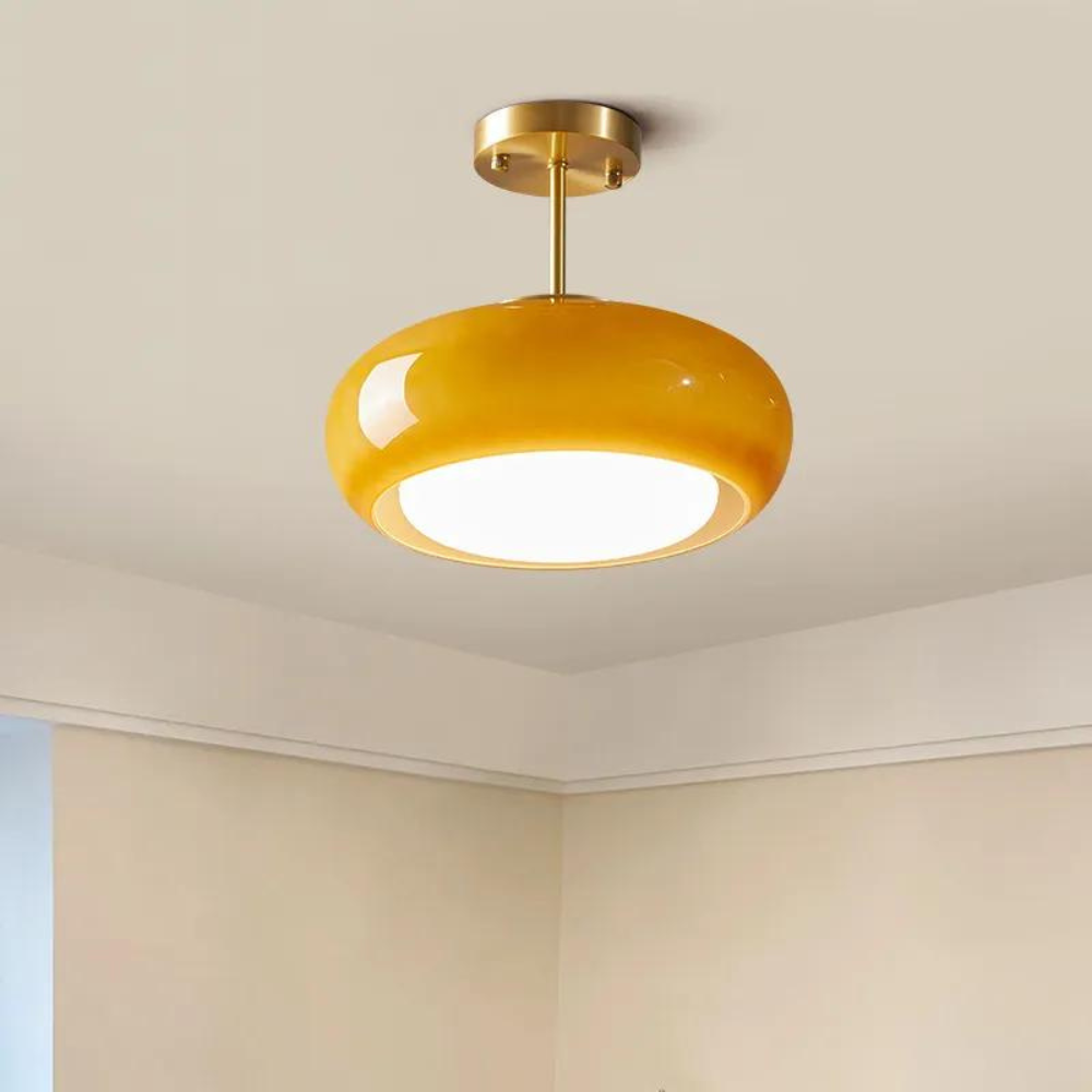 Shard Nordic Brass Glass Pendant Light T2073