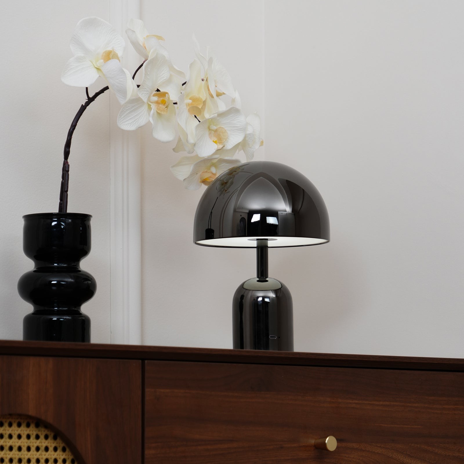 Smooth Mushroom Portable Table Lamp M179