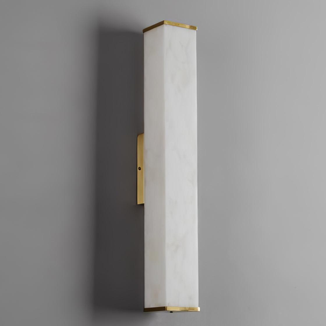 Cuboid Alabaster Wall Light T1622