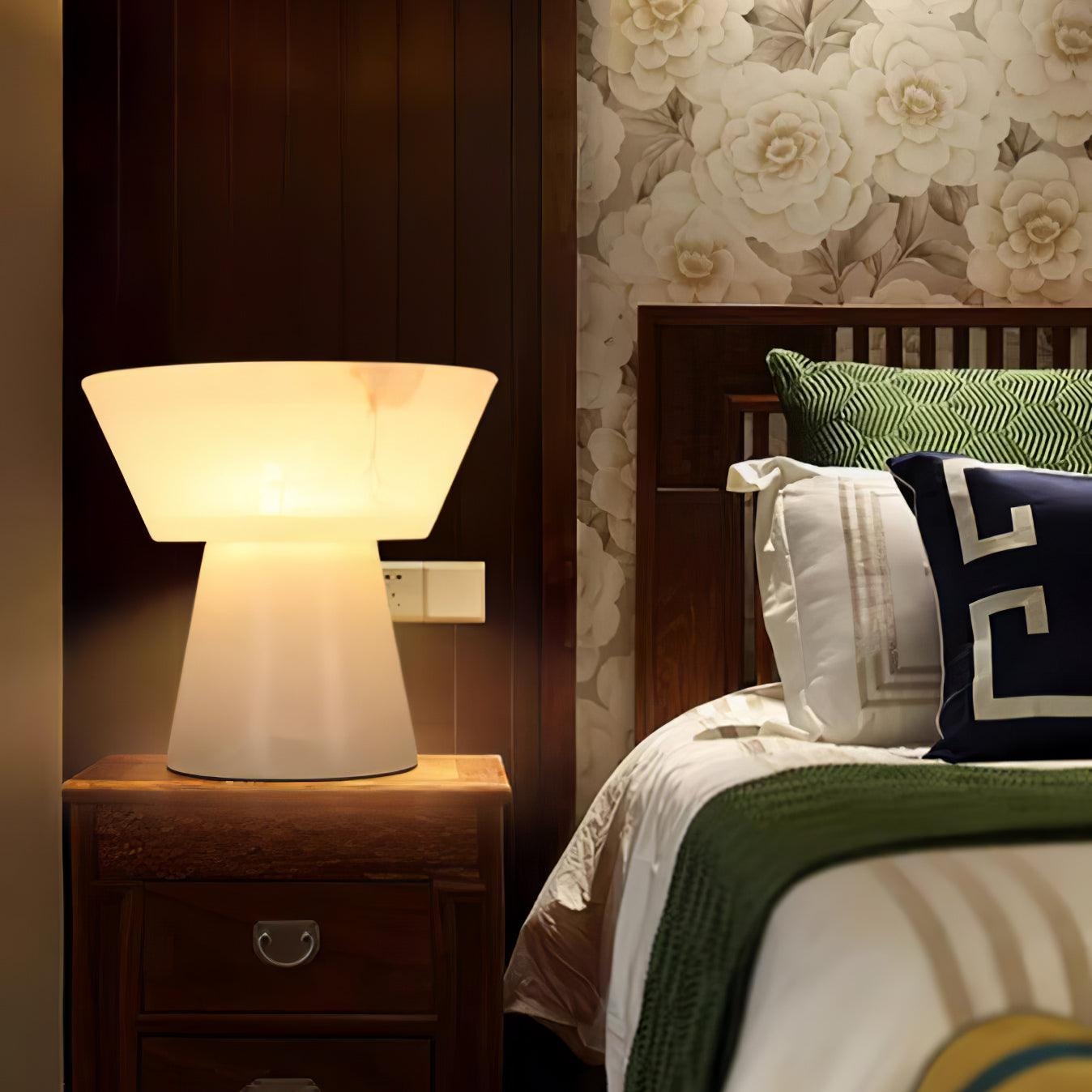 Beta Marble Alabaster Table Lamp T1610