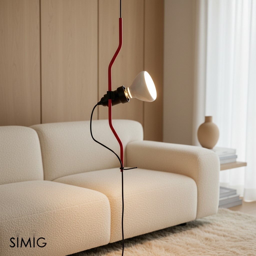 Fluxo Ceiling Lamp - Adjustable Design Lamp for Bedroom