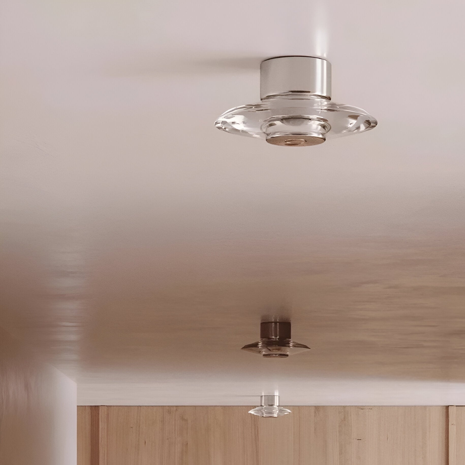 Italian Crystal Minimalist Clementine Wall Light T2182