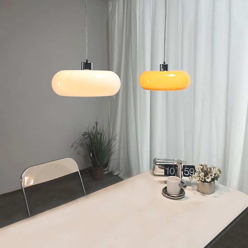 Nordic Bauhaus Glass Pendant Lamp S47