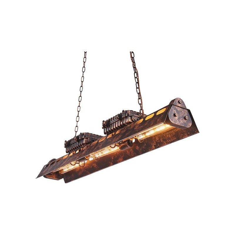 Vintage Industrial Loft Chandelier - Steampunk Style Lighting S222