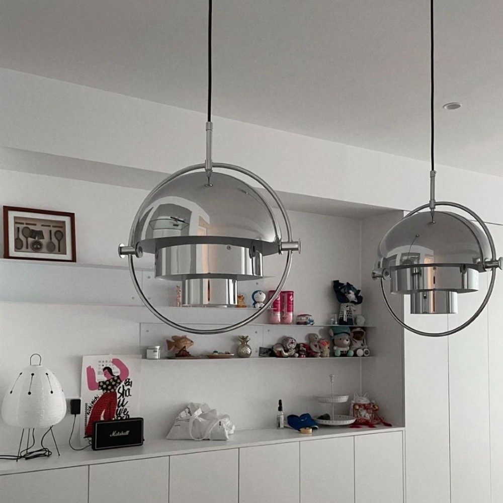 Multiva Pendant Light - Modern Metal Design for Living Room