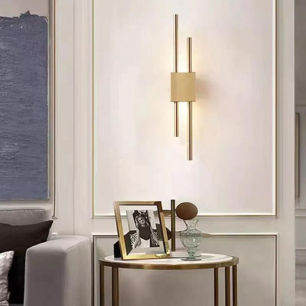Refined Radiance Marble Accents Wall Light T2011