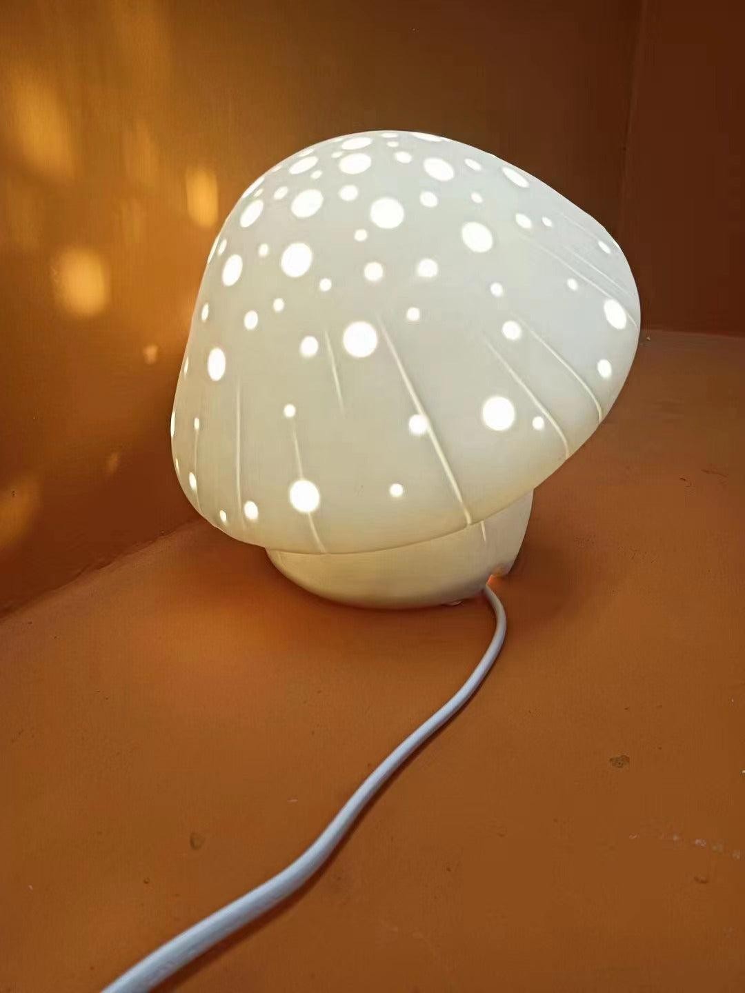 Cartoon Mushroom Skeletonized Table Lamp M363