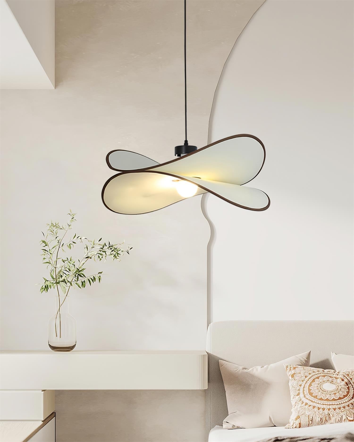 Wabi Sabi Fabric Crisp Pendant Lamp M256