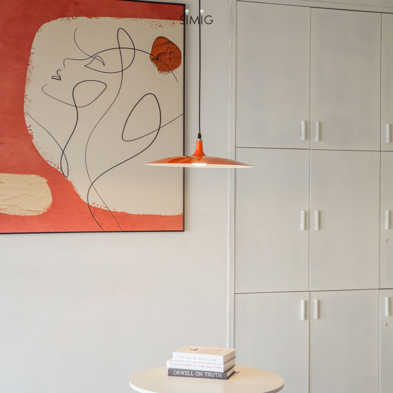 Alphomo Large Pendant Light - Scandinavian Design for Living Room