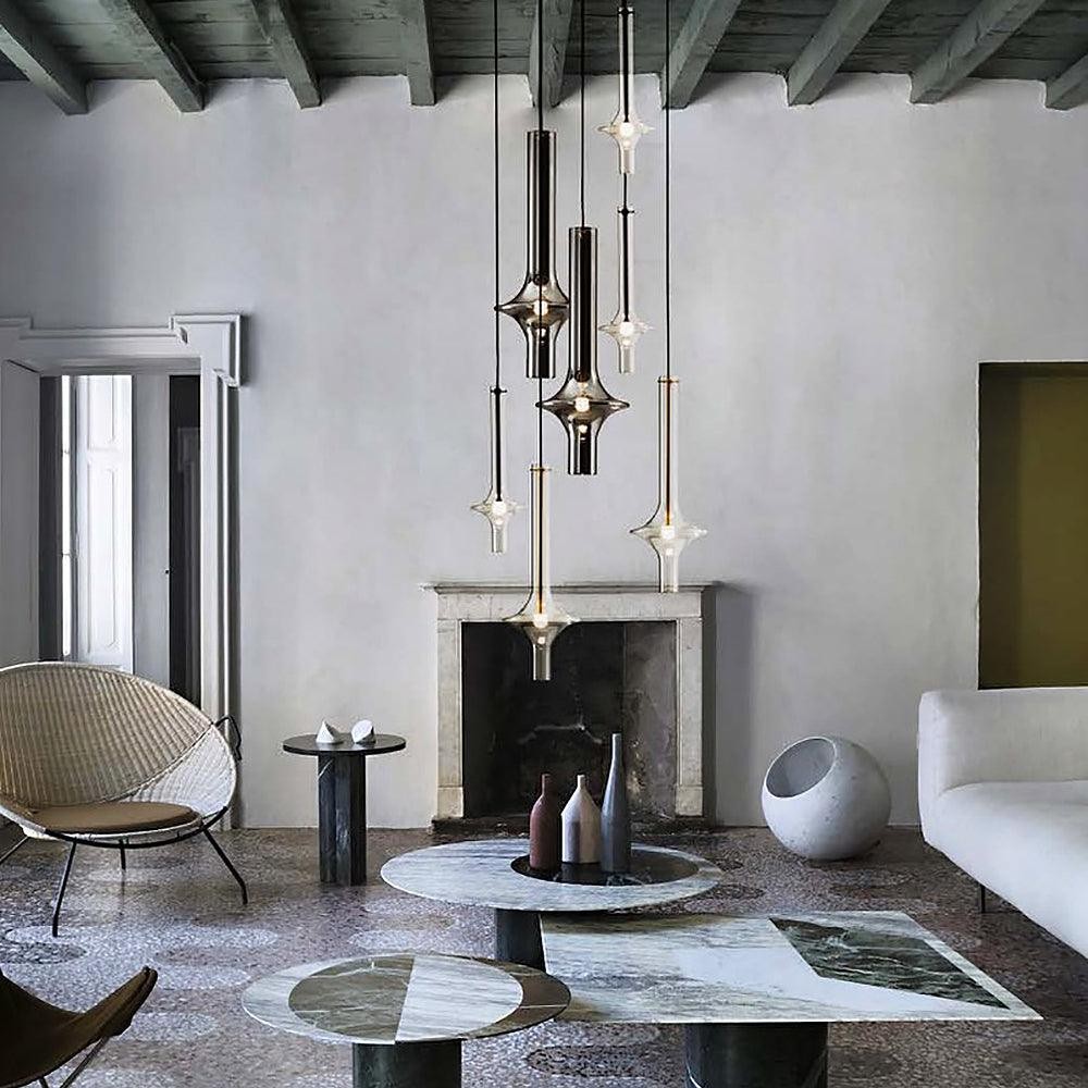 Modern Creative Glass Tube Pendant Lamp M02