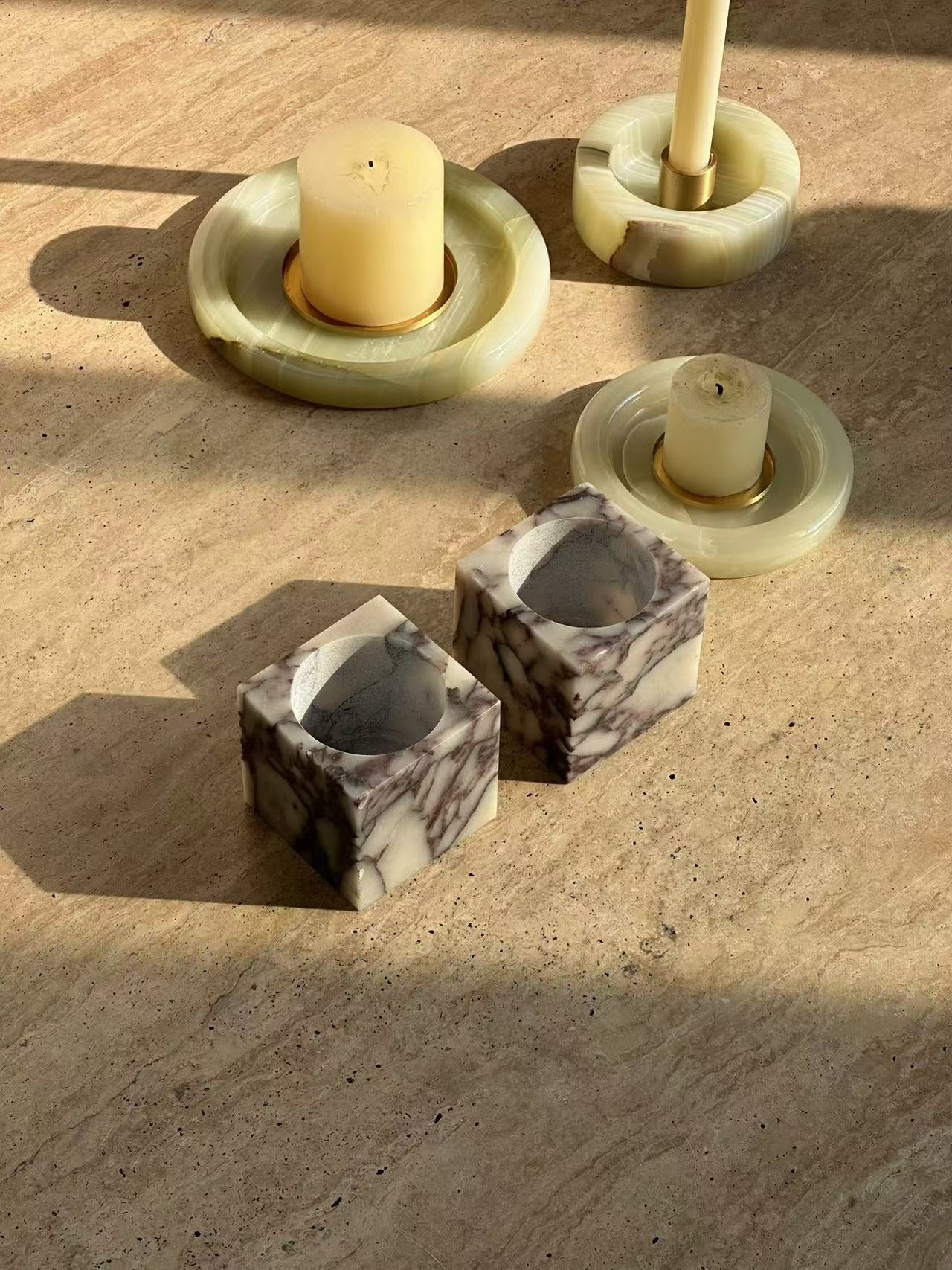 Cube Marble Table Lamp T1798