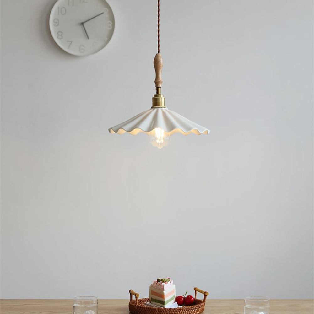 The Ceramic Flute Pendant Light T2098