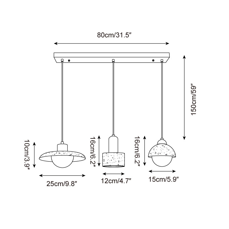 Marnox Pendant Lamp T1358