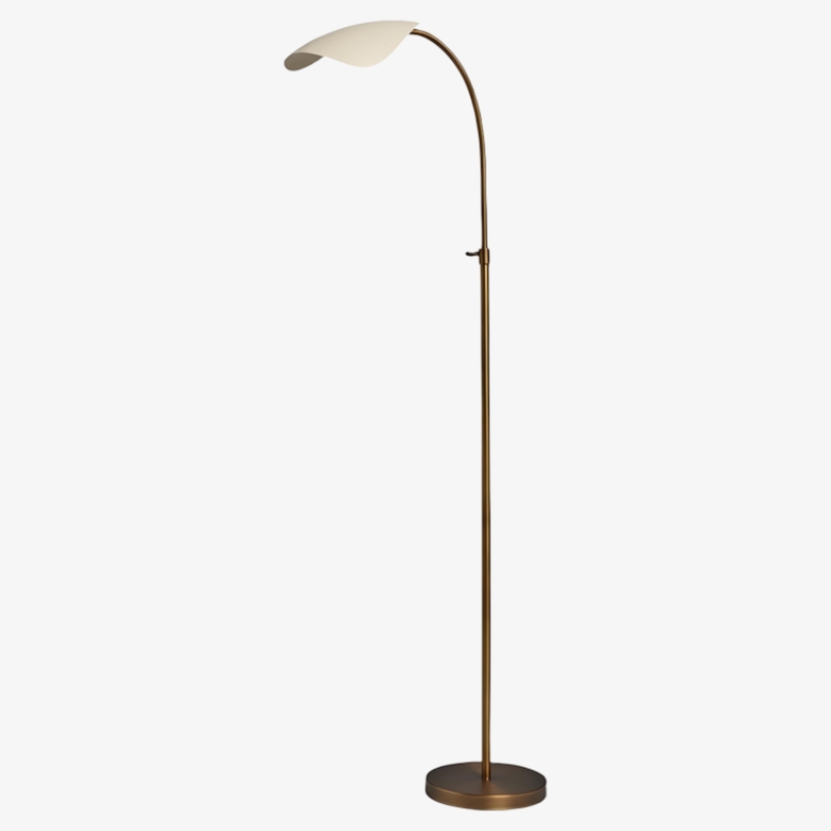 Shella Artistic Floor Light - Elegant Arched Design for Bedroom or Living Room T702