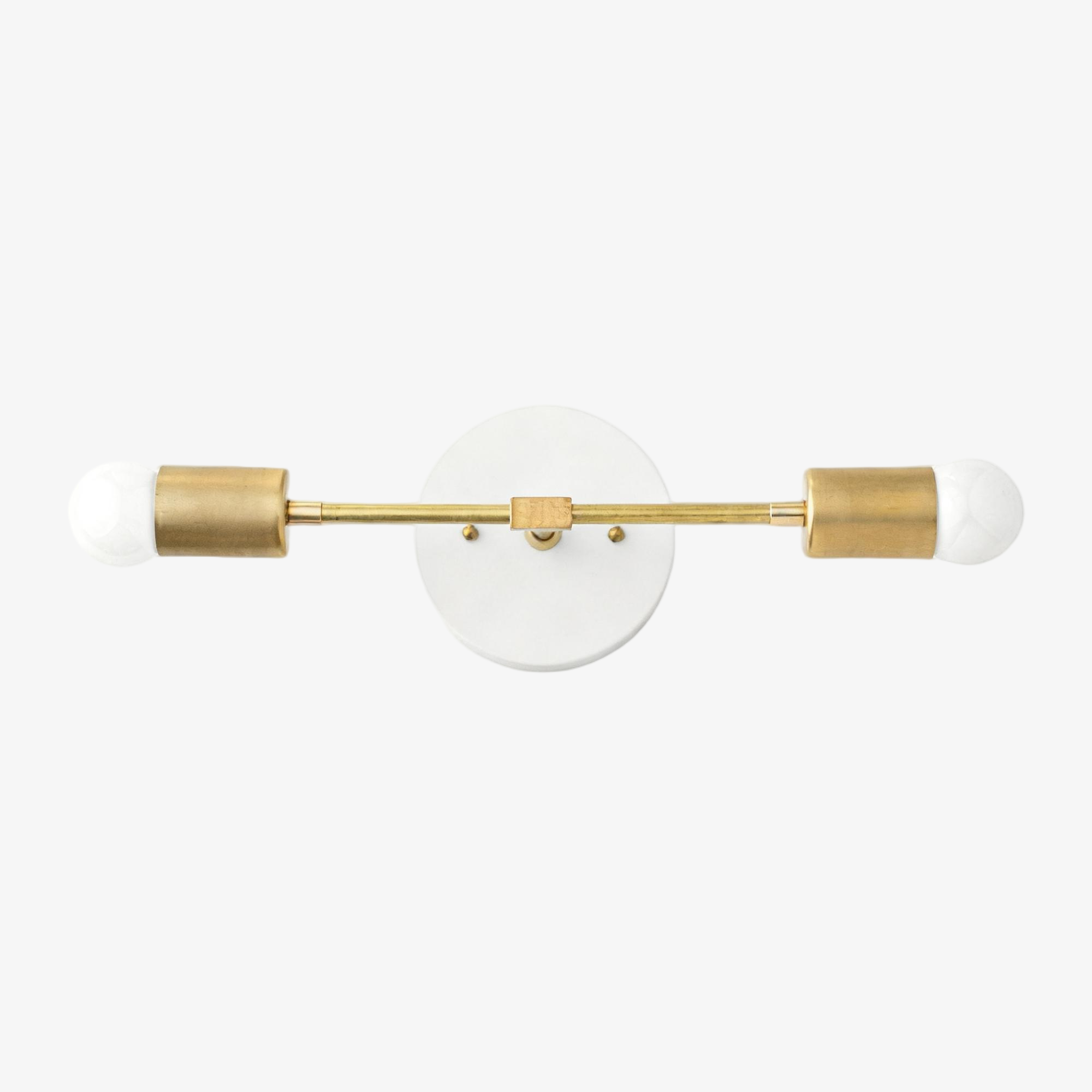 Mobilux Line Minimalist Vanity Light Fixture - Mid Century Bathroom Sconce T315