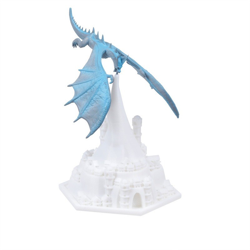 Creative 3D Printed Airplane Fire Dragon Table Lamp M585