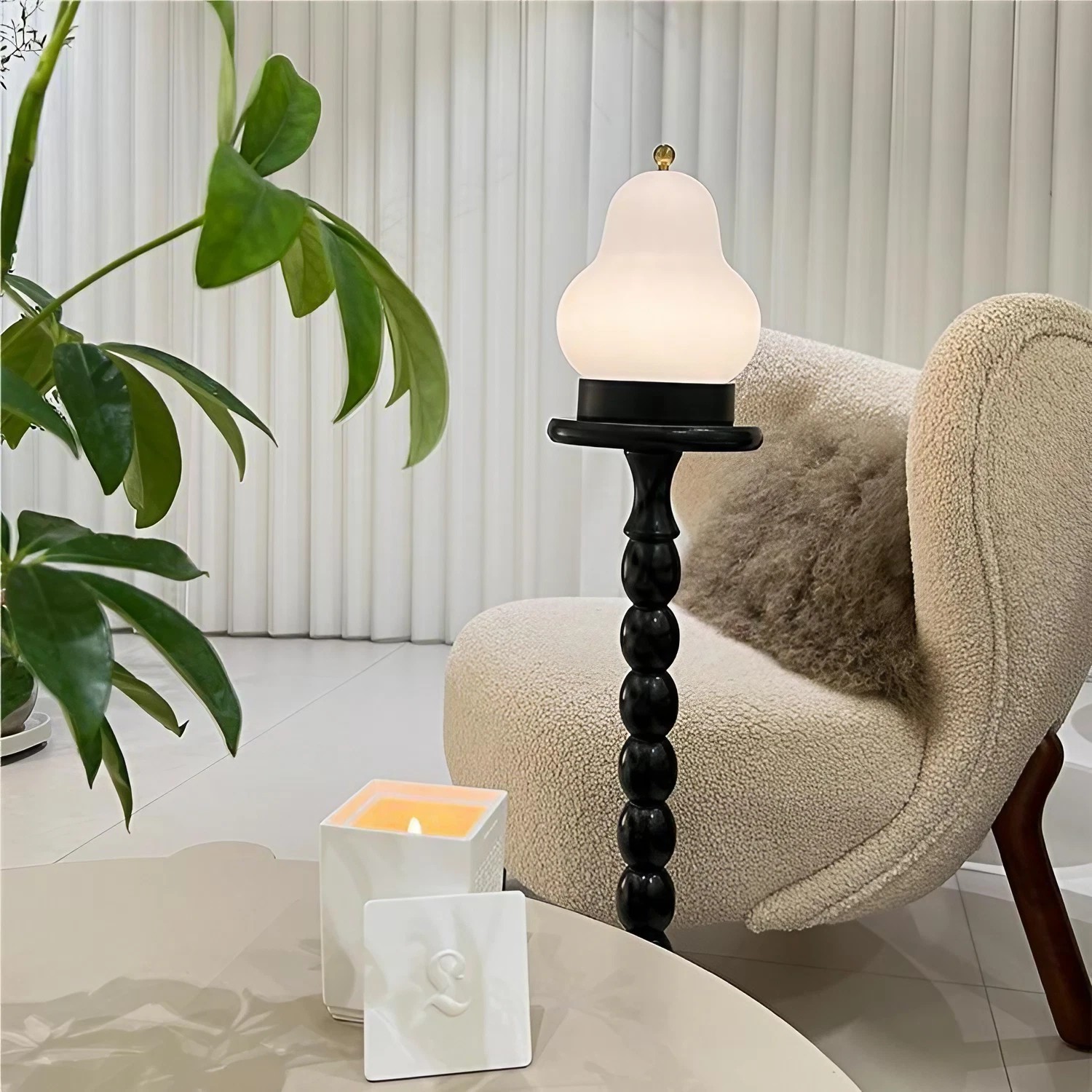 Rechargeable Pear Table Lamp LED Night Light