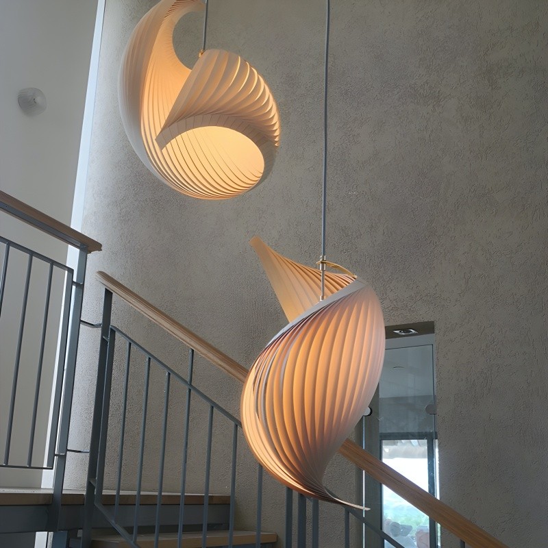 Nautilus Shell Pendant Light S196