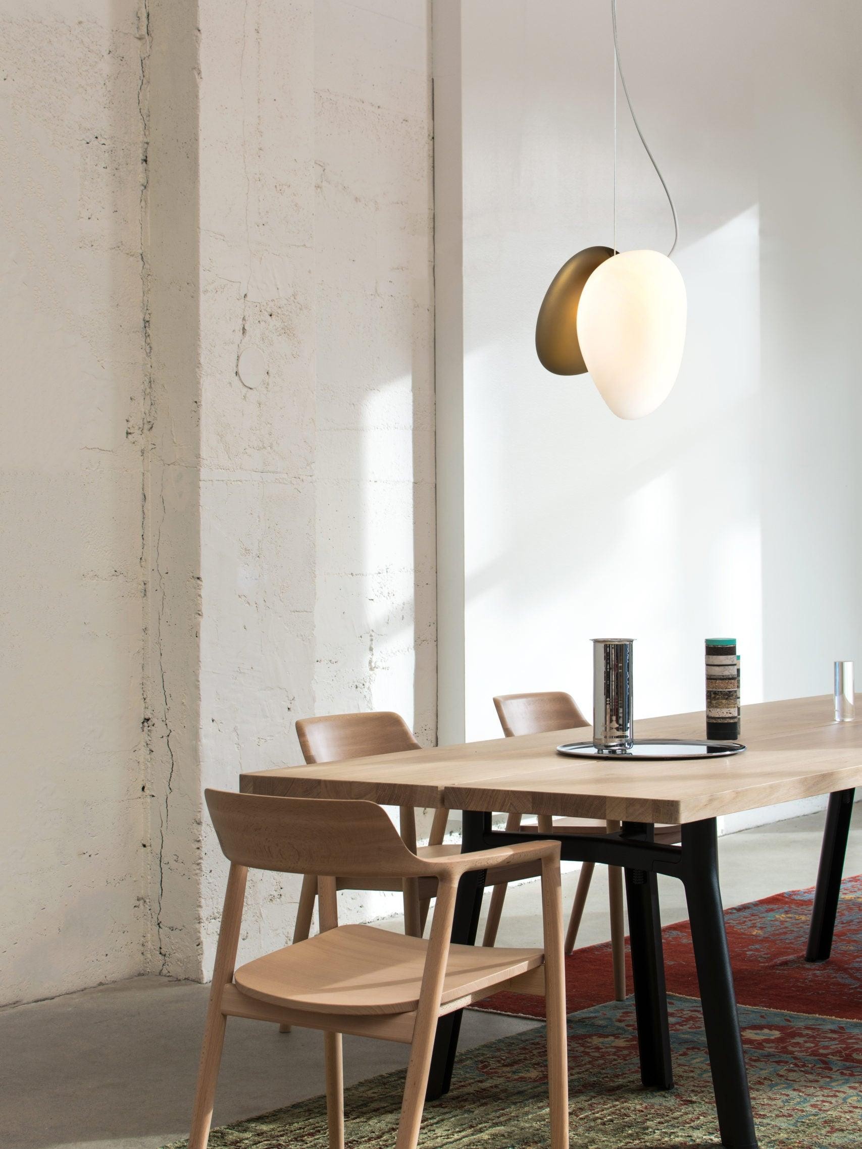 Translucent Frosted Glass Pendant Light M217