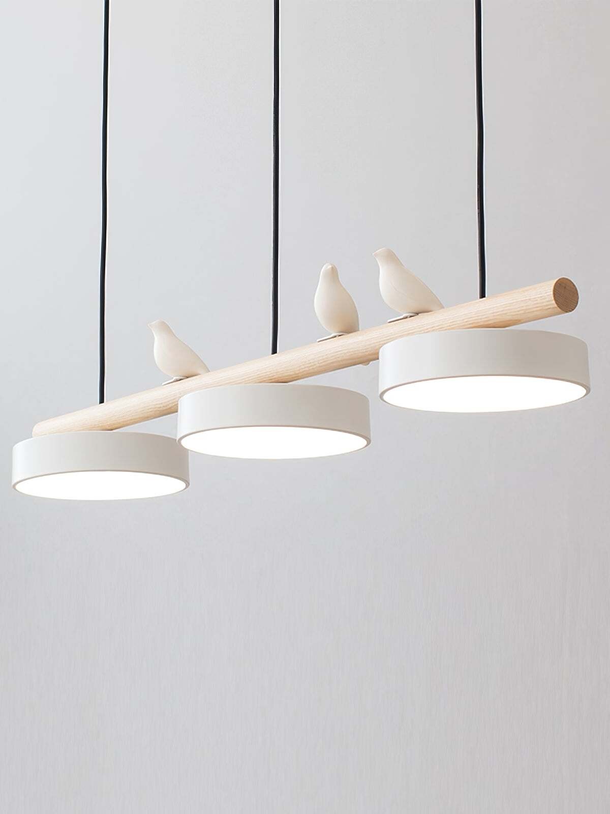 Creative Branch Bird Shaped Pendant Lamp G01