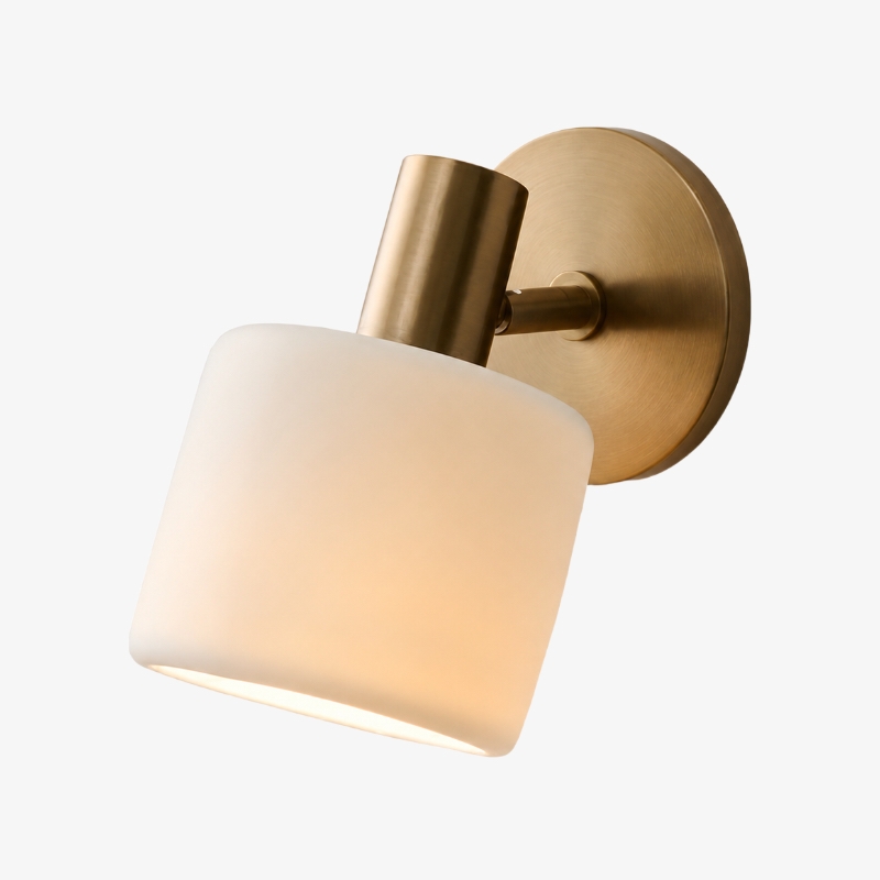 Cerova Anders Ivory Porcelain Wall Sconce – Organic Design for Living Room & Bedroom T015