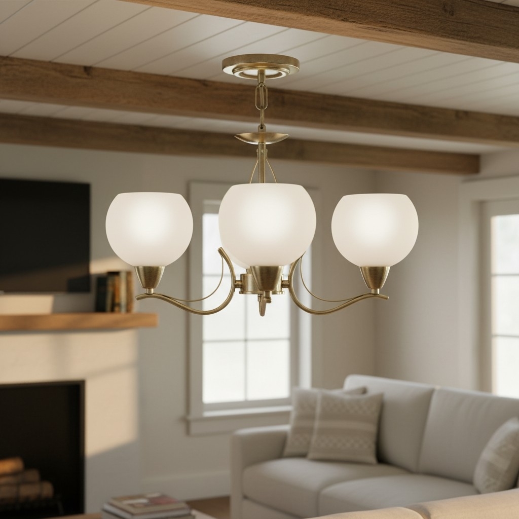 Armicora Multiple Lights Antique Chandelier - Elegant Metal Finish for Dining Rooms or Living Areas T940