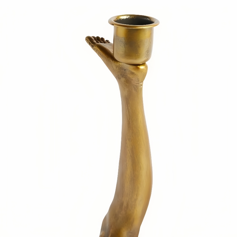 Kickra Abstract Leg-Base Candle Holder – Unique Home Accessory U22