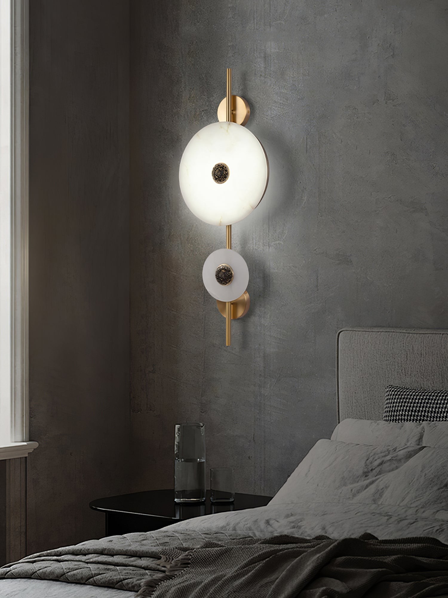 Light Luxury Disc-Shaped Wall Lamp M580