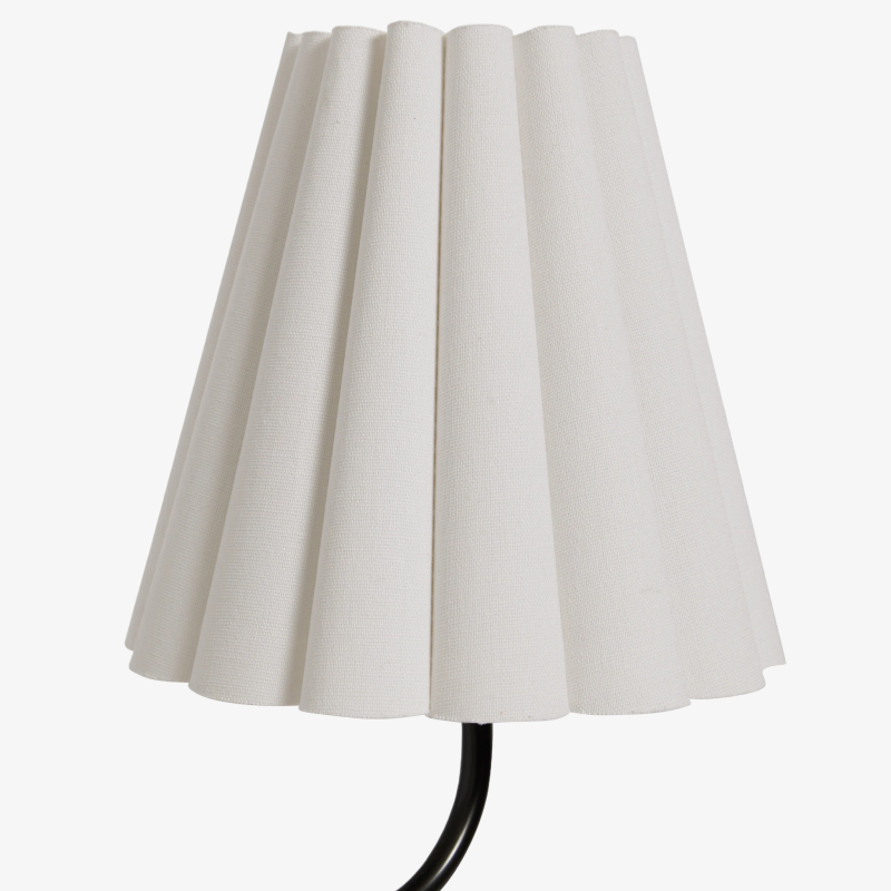 Ruffmeto Ruffled Shade Metal Frame Chandelier for Dining, Entry and Living Room T690
