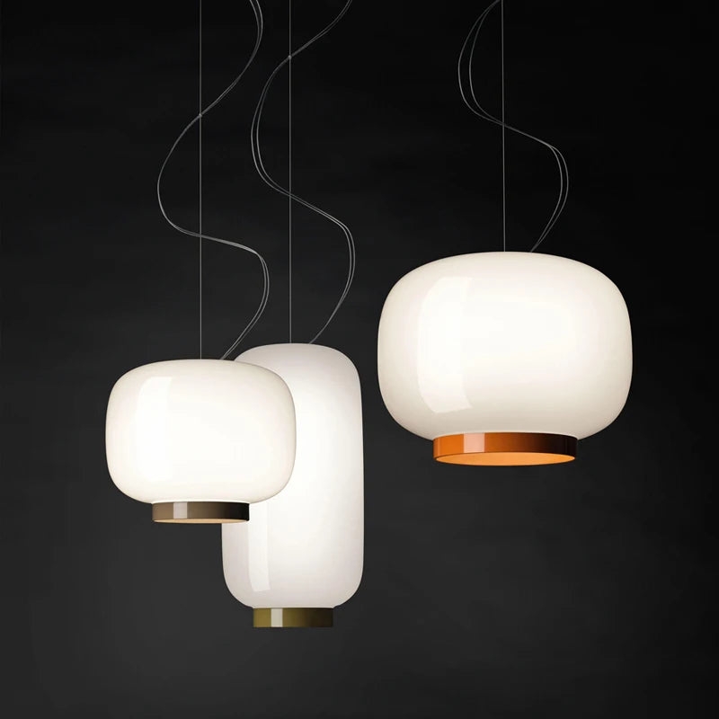 Chouchin Suspension Modern LED Glass Pendant Lamp T2173
