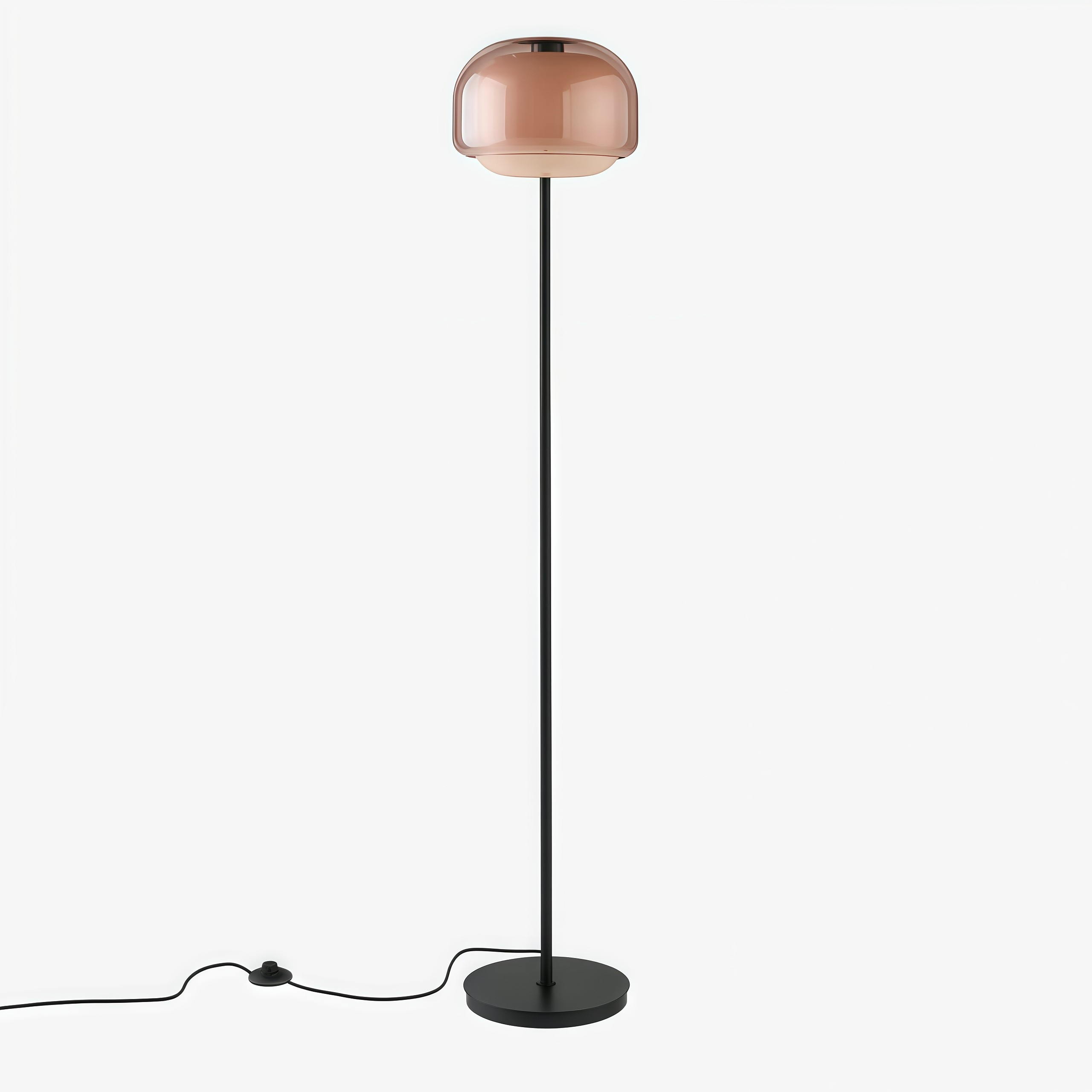 Clinco Vibrant Colored Glass Floor Lamp ‑ Modern Decorative Lighting T417