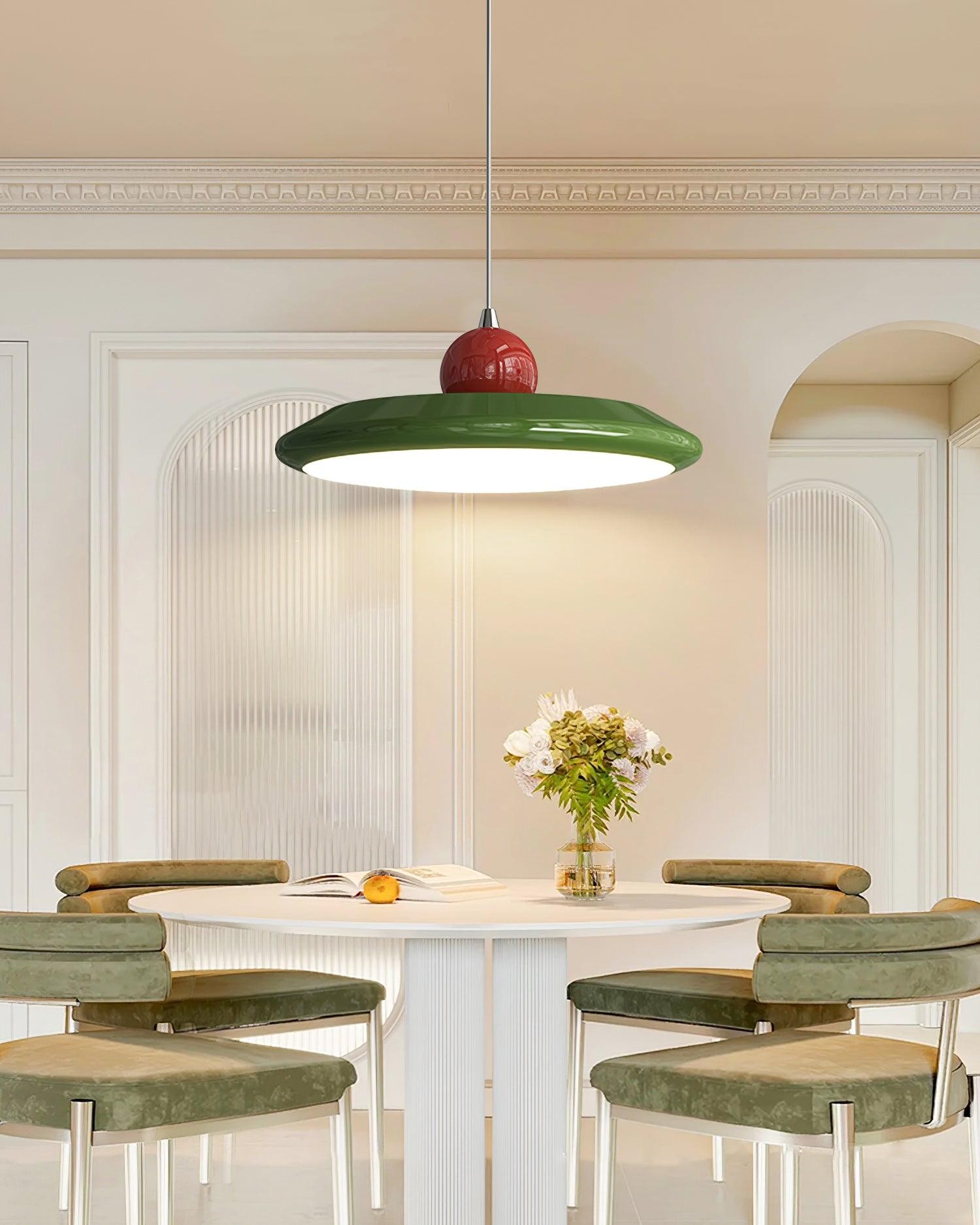 High-Grade Flying Saucer Swing Arm Pendant Lamp M183