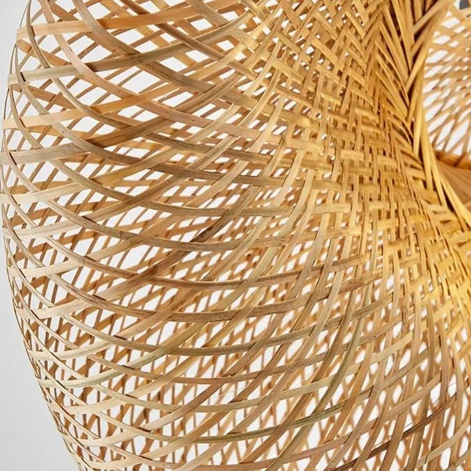 Aira Handwoven Natural Bamboo Pendant Light T1997
